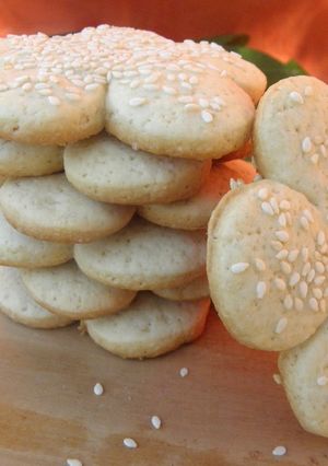 Una foto de Cookies de sésamo