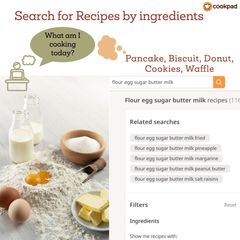 A picture of Find a recipe.