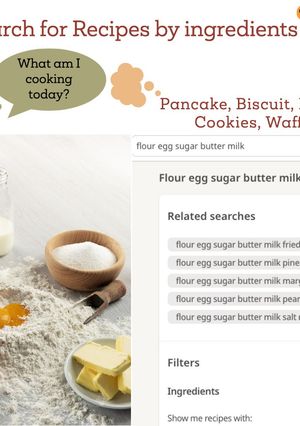 A picture of Find a recipe.