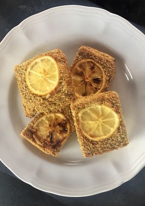 Una foto de Cuadraditos de limón - apto para candidiasis