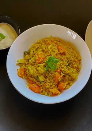 A picture of Millet Pulao.