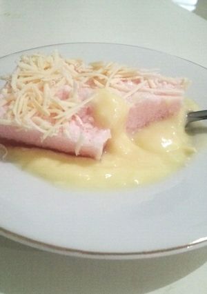 Foto resep Puding busa cocopandan fla susu keju