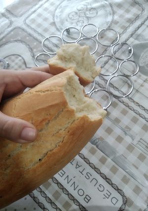 Una foto de Pan francés con Thermomix