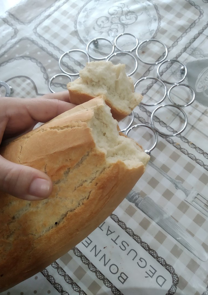 Una foto de Pan francés con Thermomix