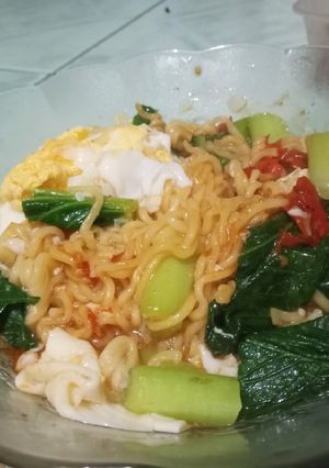 Foto resep Mie Indomie Goreng Nyemek Pedas