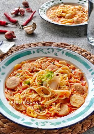 Foto resep Seblak Mie Kuah Pedas