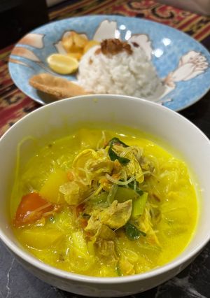 Foto resep Soto Ayam Bumbu Kuning
