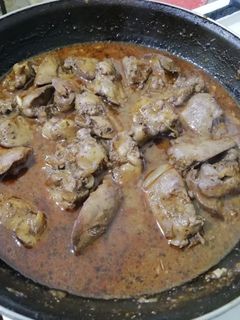 Pirított máj egyszerűen recept fotója