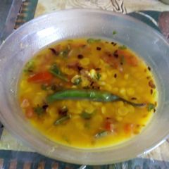 A picture of Chane ki daal.