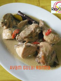 Foto resep Ayam Gulai Korma