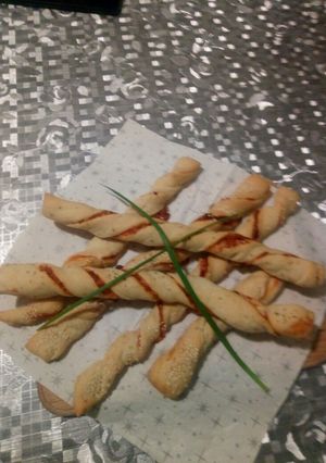 Zdjęcie przepisu Paluchy pizzowe.