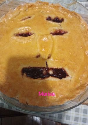 Una foto de Pasta Frola de Halloween