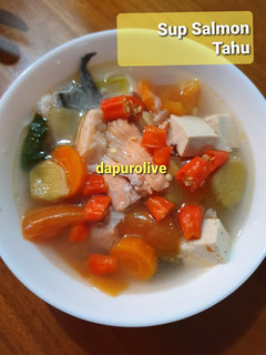 Foto resep Sup Salmon Tahu