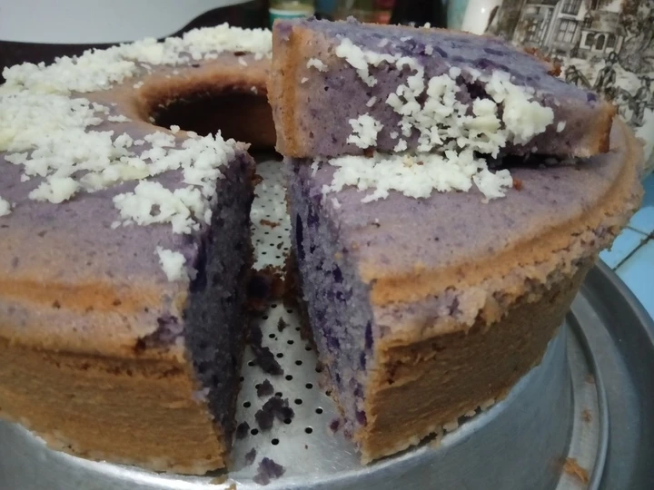 Cara Gampang Membuat Resep Bolu Panggang Ubi Ungu yang  Bikin Ketagihan Anti Ribet, Lezat Sekali