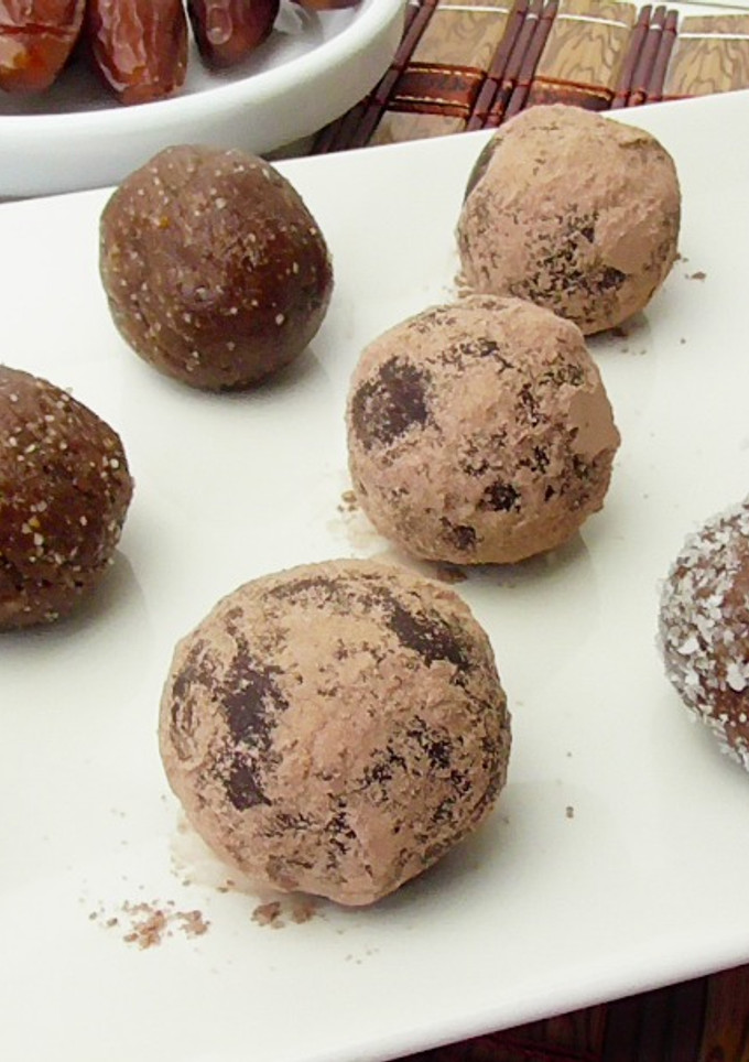 Una foto de Trufas saludables / Cocina Conmigo Saludable