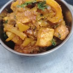 A picture of Kadai paneer.