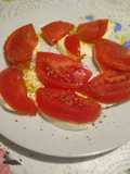 Mozzarella z pomidorem 🍅😀