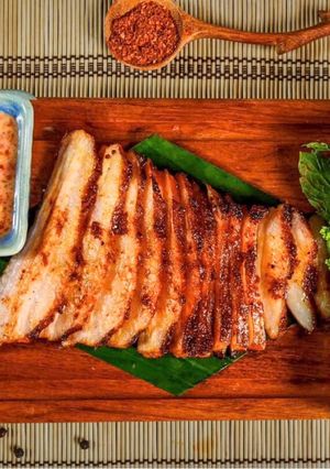 Hình của món Nọng Heo Nướng.