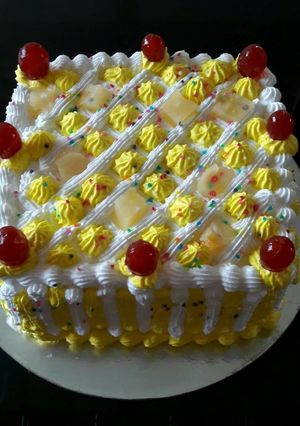 A picture of Pineapple cake!.