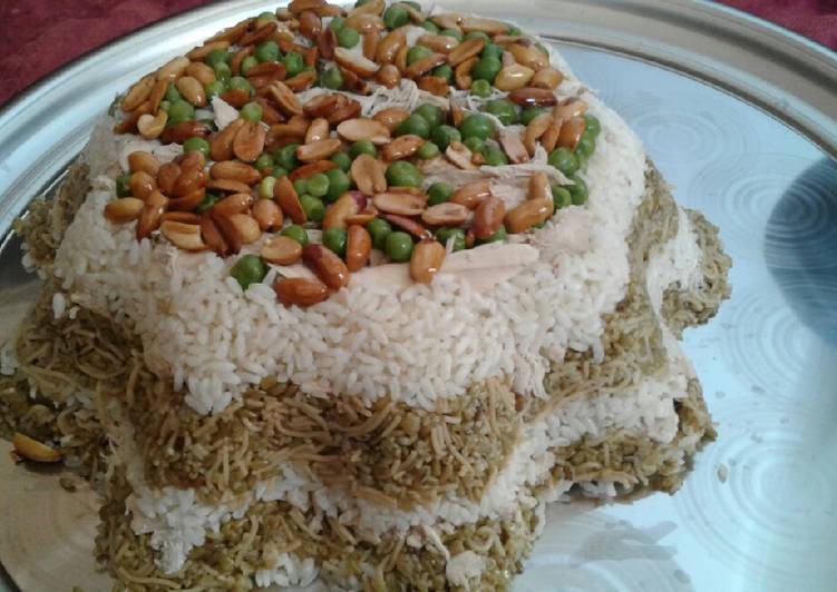 مقلوبة الفريكة والأرز بالدجاج 🍗😍😋👍👌