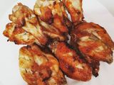 ปีกไก่ทอดน้ำปลา ในหม้อทอดไร้น้ำมัน