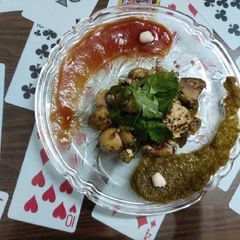 A picture of Mushroom is life ryt.