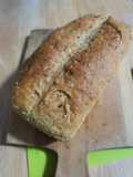 Roti tawar whole wheat #tanpa ulen