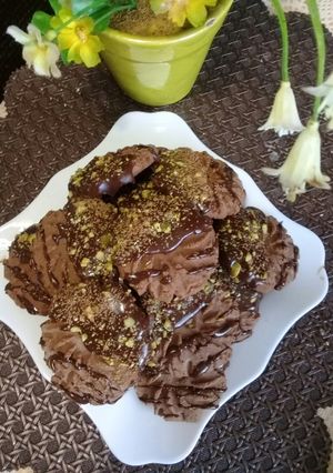 صورة لوصفة بسكوي شكولاطة😉