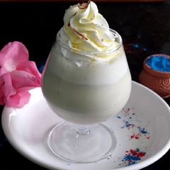 A picture of Thandai frappe.