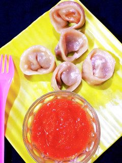 A picture of Momo chutney.