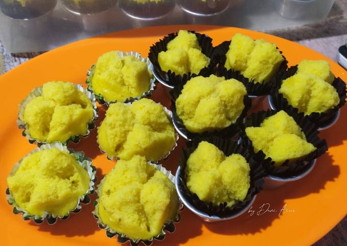 Bolu Kukus Mekar Labu Kuning