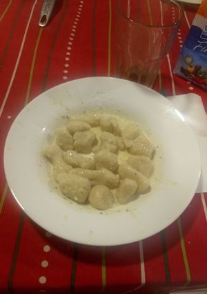 Una foto de Ñoquis caseros