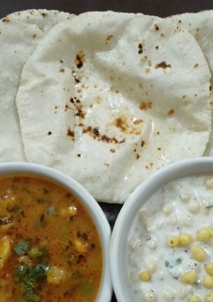 चावल के आटे की रोटी(Chawal ke aate ki roti recipe in hindi) रेसिपी मुख्य फोटो