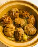 紅燒獅子頭 #紅白料理