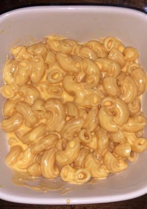 Una foto de Mac and cheese