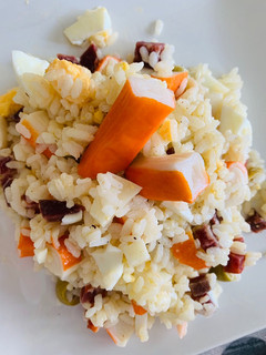 Una foto de Ensaladilla de arroz