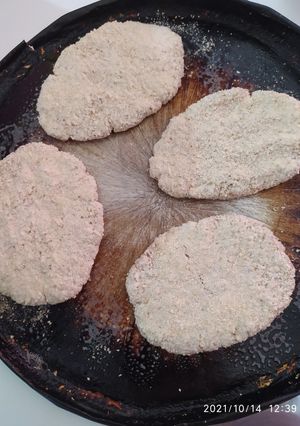 Una foto de Milanesas de soja caseras