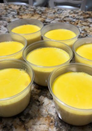 Hình của món Bánh Flan.