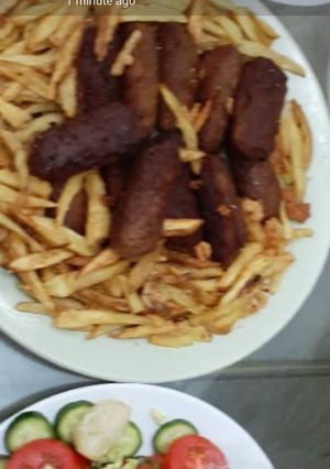 A picture of Seekh kabab.