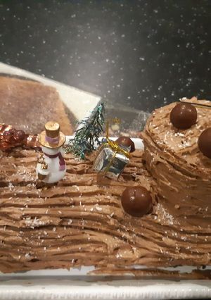 Une photo de Bûche traditionnel