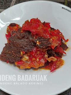 Foto resep Dendeng Badaruak (Dendeng Balado Kering)
