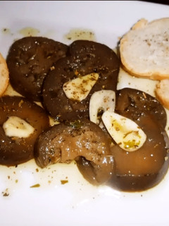Una foto de Berenjenas en escabeche tradicional