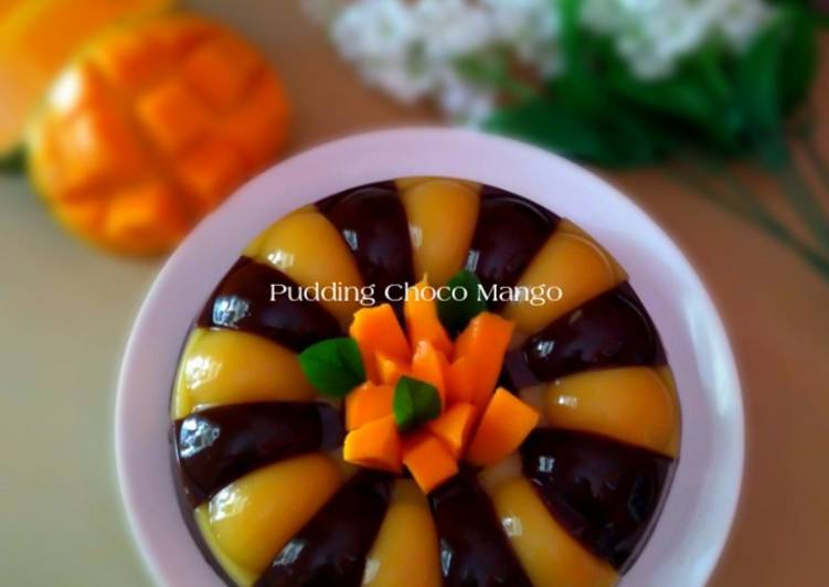 #Pudding Choco Mango