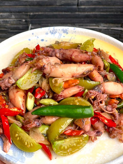 Foto resep Oseng Cumi Pelangi