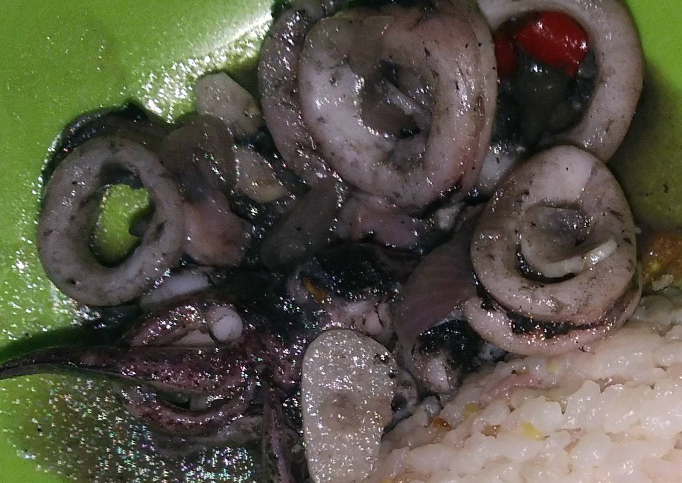 31. Espresso dengan cumi hitam