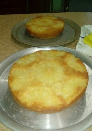 Una foto de Volteado de piña