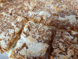 Tarta de coco-dulce de leche sin azúcar ni manteca, fácil y rápida