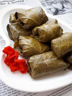 عکسی از دستور دلمه برگ