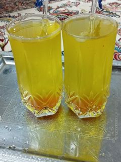 عکسی از دستور شربت تخم شربتی یا خاکشیر