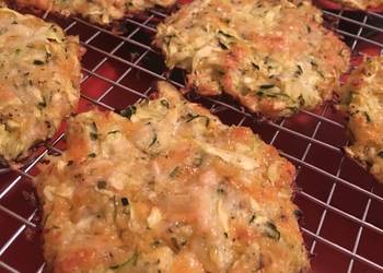 Easy Make Recipe Cheesy Zucchini slices Delicious Nutritious
